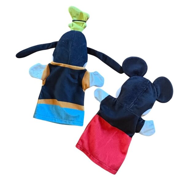 Disney Baby Melissa & Doug Soft Plush Puppets-Mickey Mouse & Goofy - Picture 2 of 5